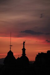 Sunset in Granada.