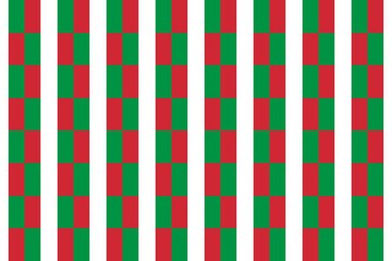 Geometric pattern in the colors of the national flag of Italy. The colors of Italy.