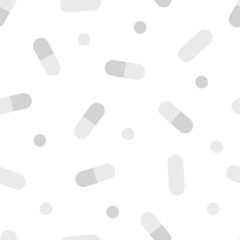 Pills seamless pattern, medicine texture