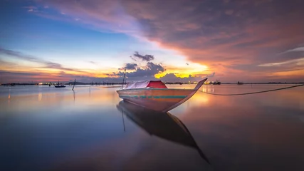 Fototapete Rund Landscape Photos Of Wonderful Panorama in Batam Bintan Indonesia © Nurwijaya