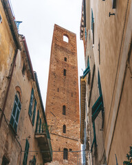 Fototapeta na wymiar Torre del Canto Noli