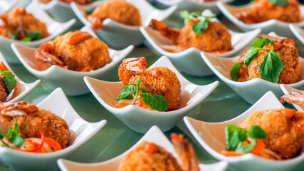 Popular fast food usually seen at events