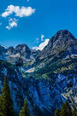 view of the Alps mountain austria.