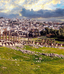 Roman archeological ruins