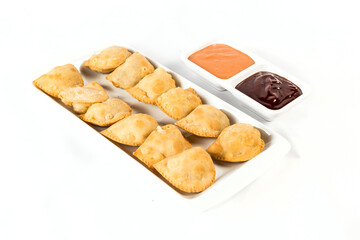 Colorful Food Appetizer Starts Snacks Fresh Delicious Menu Recipe Meal Meat Chicken Fries Fish Seafood Beer on a wooden table