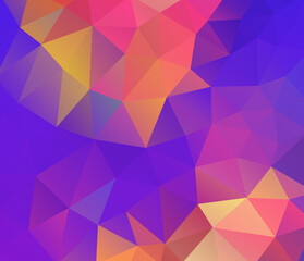 Vector background from polygons, abstract background, wallpaper