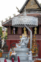 Ganesh in Wat Sri Suphan, silver temple