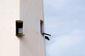 close up view of a lighthouse