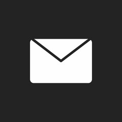 envelope icon. message. Vector illustration for graphic design, Web, UI, app