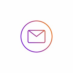 envelope icon. message. Vector illustration for graphic design, Web, UI, app