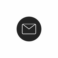 envelope icon. message. Vector illustration for graphic design, Web, UI, app