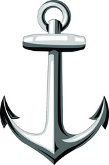 anchor on white background