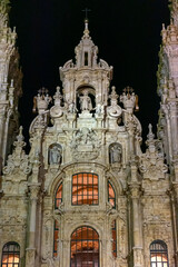 Fototapeta na wymiar Catedral de Santiago de Compostela Cathedral of Santiago de Compostela Spain
