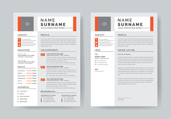 Infographic Resume  & Cover Letter Template 