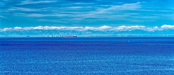 Fototapeta na wymiar The Sea at Piran heading north