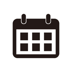 Calendar vector icon illustration sign