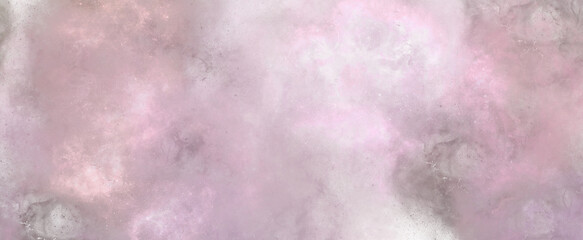 beautiful background of universe clouds painting on white background