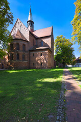 Naklejka premium Former Cistercian Lehnin Monastery, St Mary’s gothic Church, Brandenburg, Germany