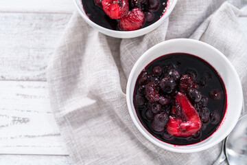 Fruit compote