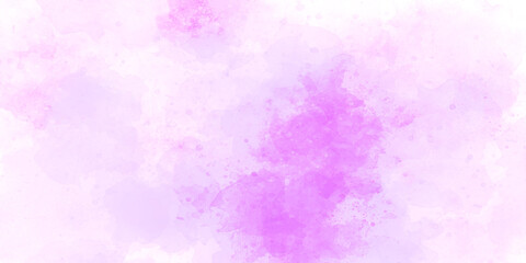 Abstract pink watercolor background texture Abstract magenta shades aquarelle illustration. Watercolor canvas for creative grunge design, vintage cards, retro templates.Soft pastel pink watercolore.