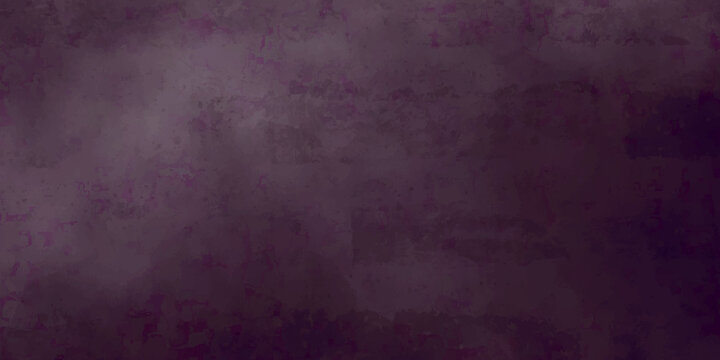  Dark parple background with grunge texture & watercolor painted mottled background. Distressed old antique parchment paper on a vintage marbled textured design banner. 