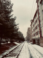 Fototapeta premium old town street