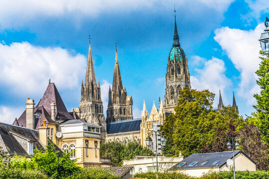 Arch Cathedral Church Bayeux Normandy France