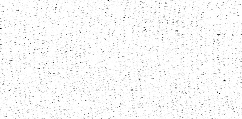 Abstract vector noise. Small particles of debris and dust. Distressed uneven background. Grunge texture overlay with fine grains isolated on white background. Vector illustration. EPS10.