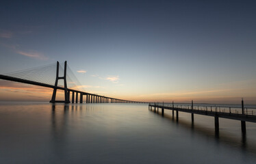 Fototapeta na wymiar bridge over the Tage river Lisbon