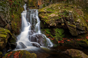 Obraz premium Waterfalls of Western Massachusetts in Fall