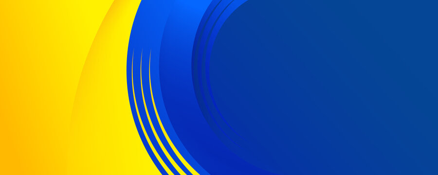 background blue yellow abstract