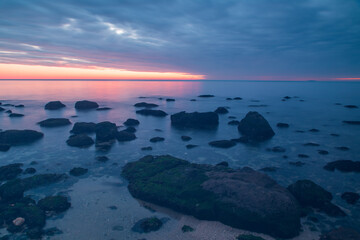 sunrise over the sea