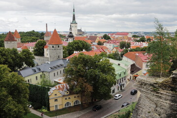 Obraz premium Old town in Tallinn