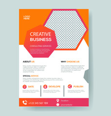 Creative Business Corporate Flyer Design  Templates EPS