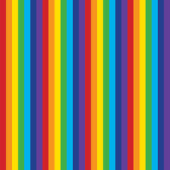 Obraz premium Rainbow Seamless Pattern for party, anniversary, birthday. Design for banner, poster, card, invitation and scrapbook