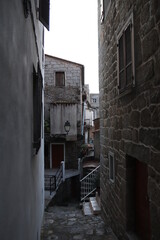 Typical city from Corsica, Sartène and Ajaccio