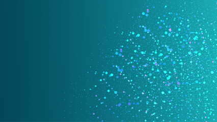 abstract background with bubbles wavy light flow