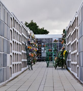 Urnenfriedhof in Moya 