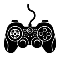 PC Gamepad SVG, Joystick SVG, Vector illustration, Cut file