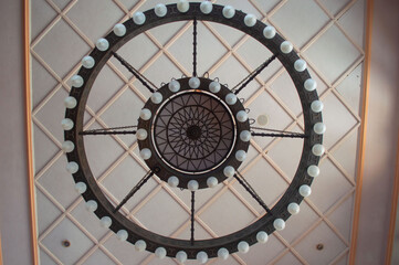 Obraz premium Islamic-Patterened Chandelier in Putra Mosque