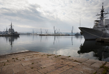 Shipyard of Navantia Ferrol and Military Arsenal of the Spanish Navy in Ferrol