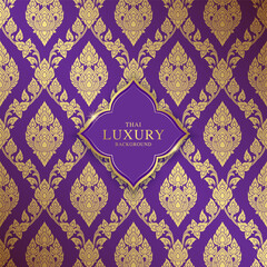 Asian art luxury temple, background pattern decoration for printing, flyers, poster, web, banner, brochure and card
