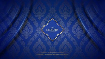 Asian art luxury temple, background pattern decoration for printing, flyers, poster, web, banner, brochure and card