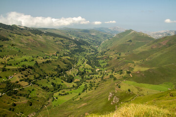 Obraz premium Viewpoint of the Espinosa Mountains