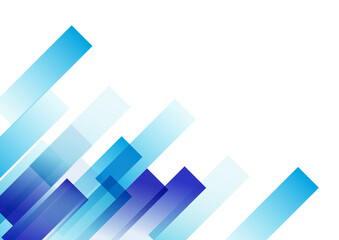 Color Stripe Vector White Background. Blue