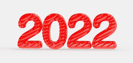 2022 New year change, turn.