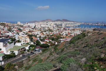 Fototapeta premium Aussicht auf Las Palmas de Gran Canaria