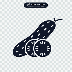 cucumber icon symbol template for graphic and web design collection logo vector illustration