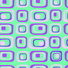 abstract geometric pattern with rectangular figures, slightly rounded at the corners, in pastel shades of purple and violet. suitable for bedding, textiles, fabric, curtains, blankets, wallpapers