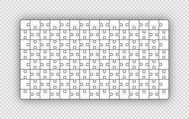 puzzle, piece, 120, jigsaw, vector, outline, grid, line, game, square, pattern, template, black, infographic, background, blank, frame, texture, shape, rectangle, cut, marketing, banner, icon, graphic